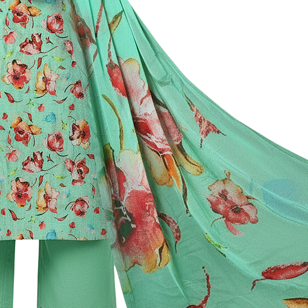 Piece Digital Allover Print Dabby Lawn Suit – Vol 612 (Design 2)