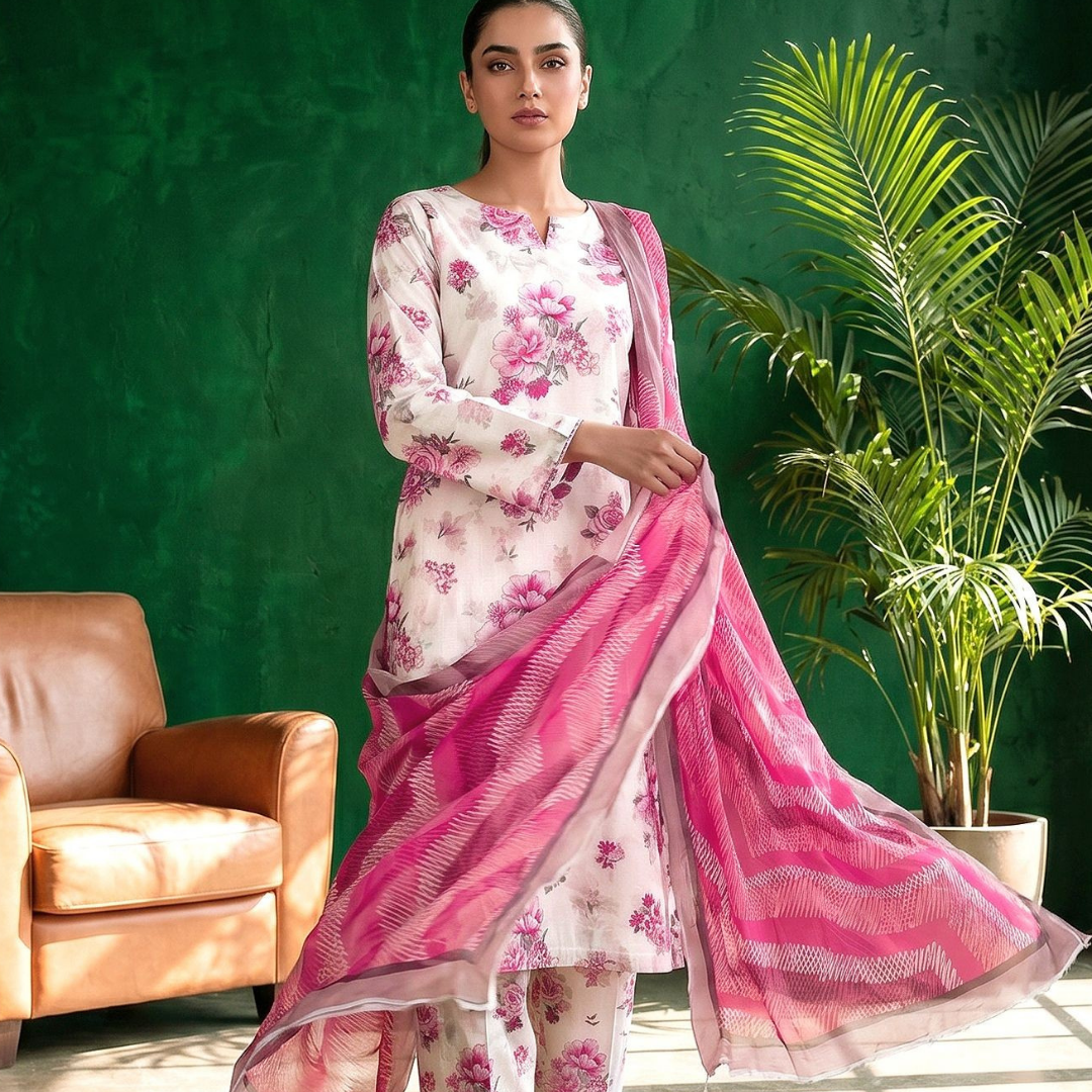 Seamless Elegance: The Allover Edit | Design 08 | The Blush Peony Ensemble