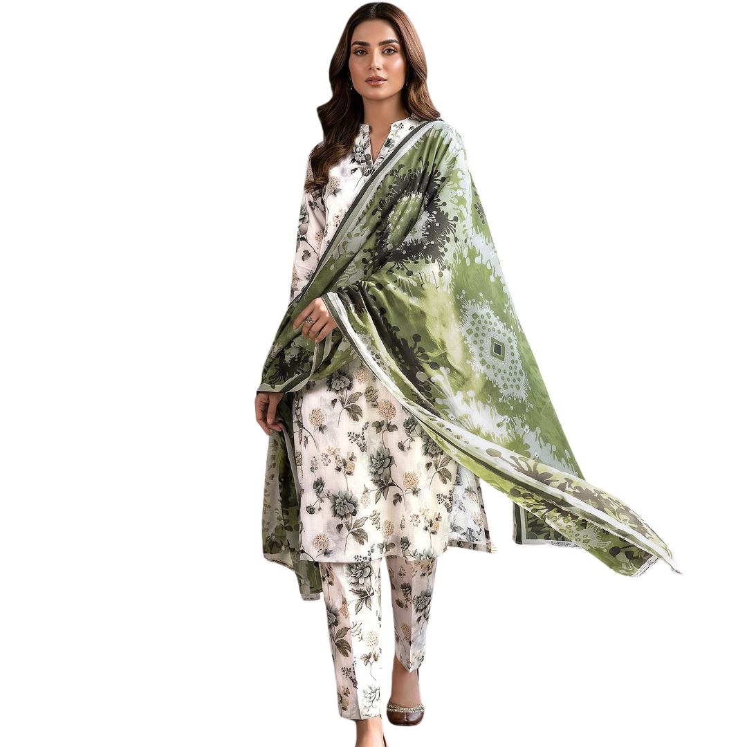 Seamless Elegance: The Allover Edit | Design 07 | The Mossy Verdure Ensemble