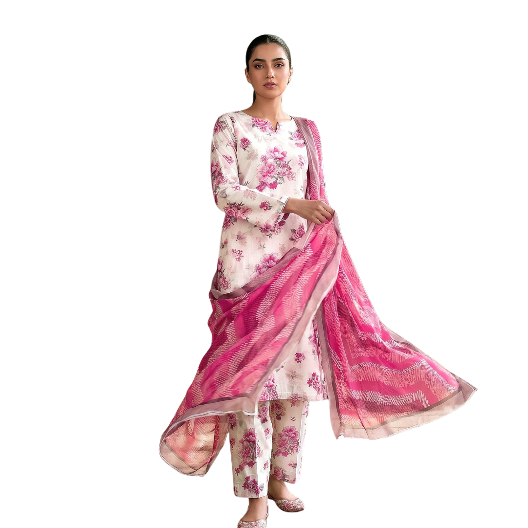 Seamless Elegance: The Allover Edit | Design 08 | The Blush Peony Ensemble