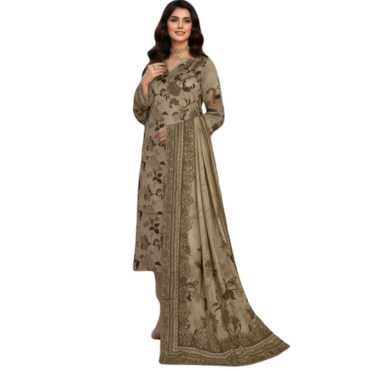 Timeless Grace: The Heritage Series | Premium Digital Print Lawn – Vol 484 (Design 04)