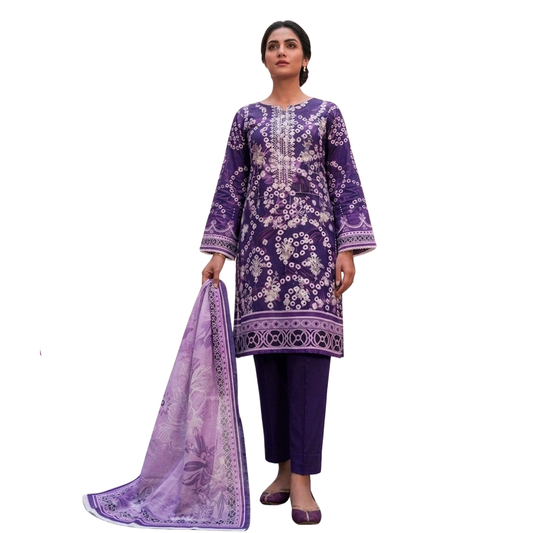 Artisanal Threads | Design 07 | The Royal Amethyst Ensemble