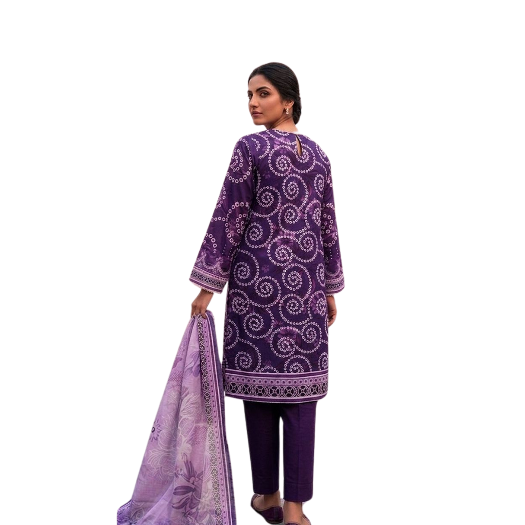 Artisanal Threads | Design 07 | The Royal Amethyst Ensemble
