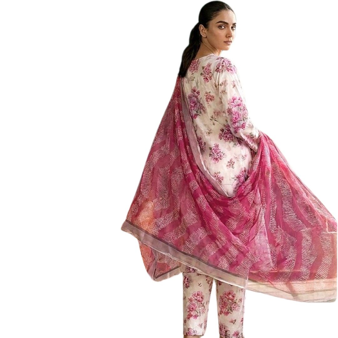 Seamless Elegance: The Allover Edit | Design 08 | The Blush Peony Ensemble