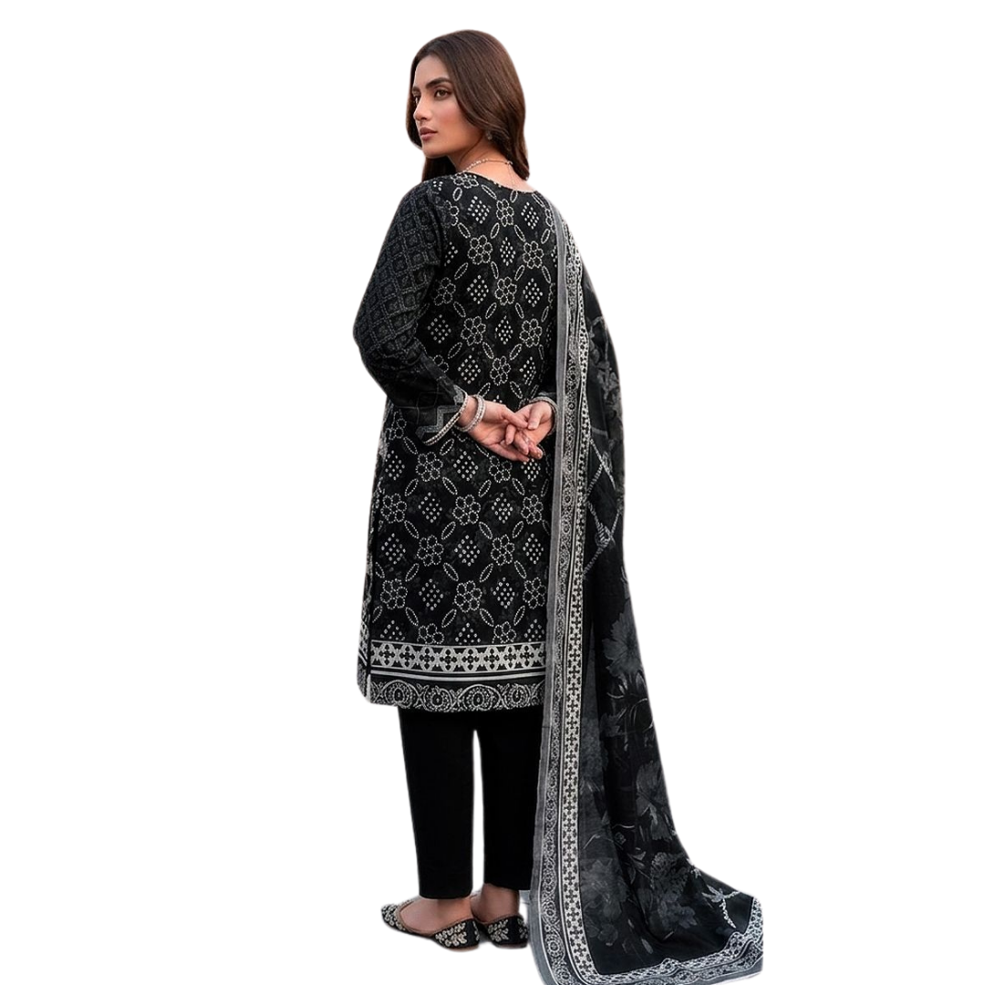 Artisanal Threads | Design 02 | The Monochrome Masterpiece