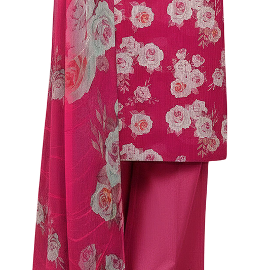 3-Piece Digital Allover Print Dabby Lawn Suit – Vol 612 (Design 5)