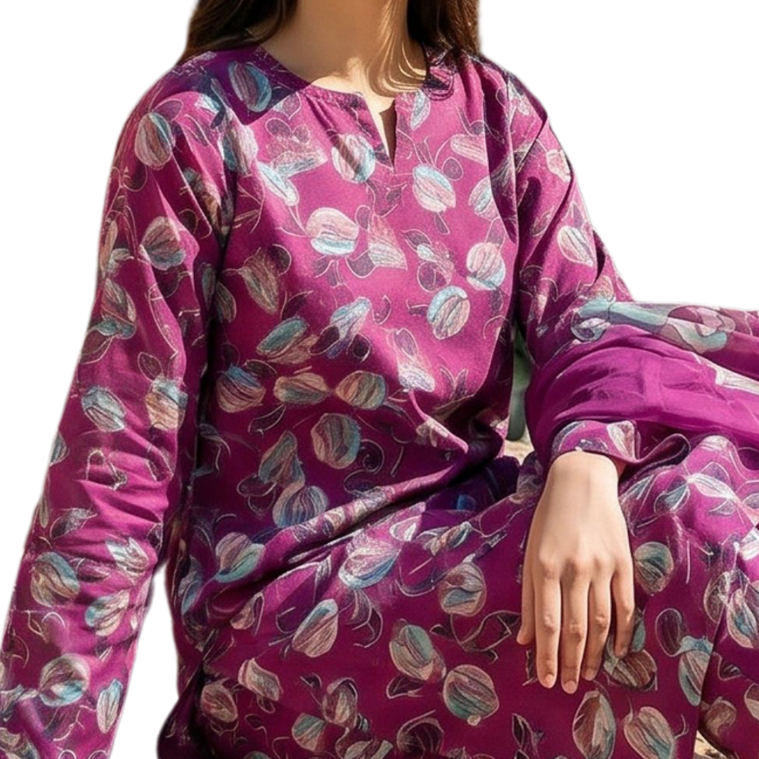 Imperial Bloom – Premium Lawn Vol. 646 (Design 04)