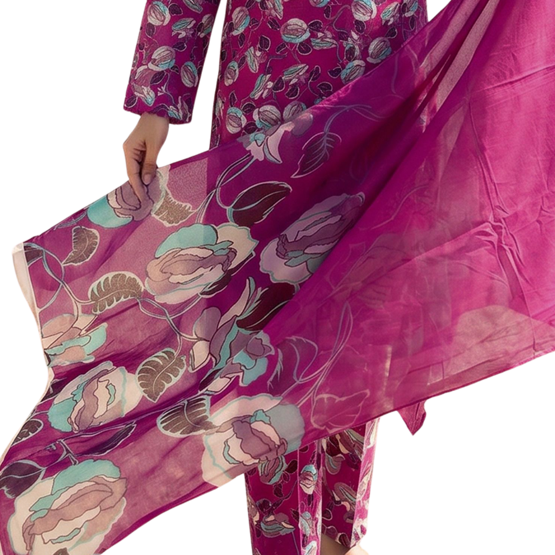 Imperial Bloom – Premium Lawn Vol. 646 (Design 04)