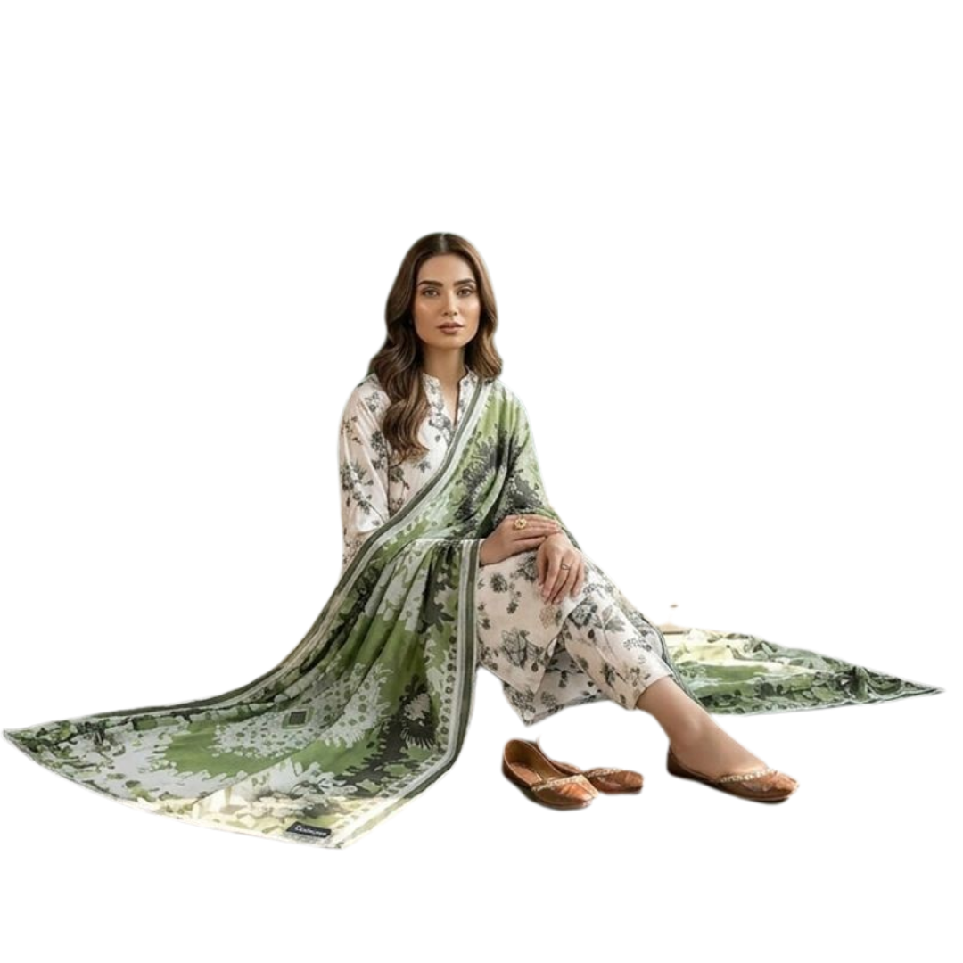 Seamless Elegance: The Allover Edit | Design 07 | The Mossy Verdure Ensemble